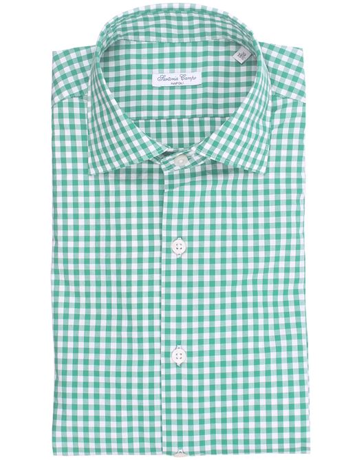cotton vichy shirt SARTORIA CAMPO | GH215-B46806